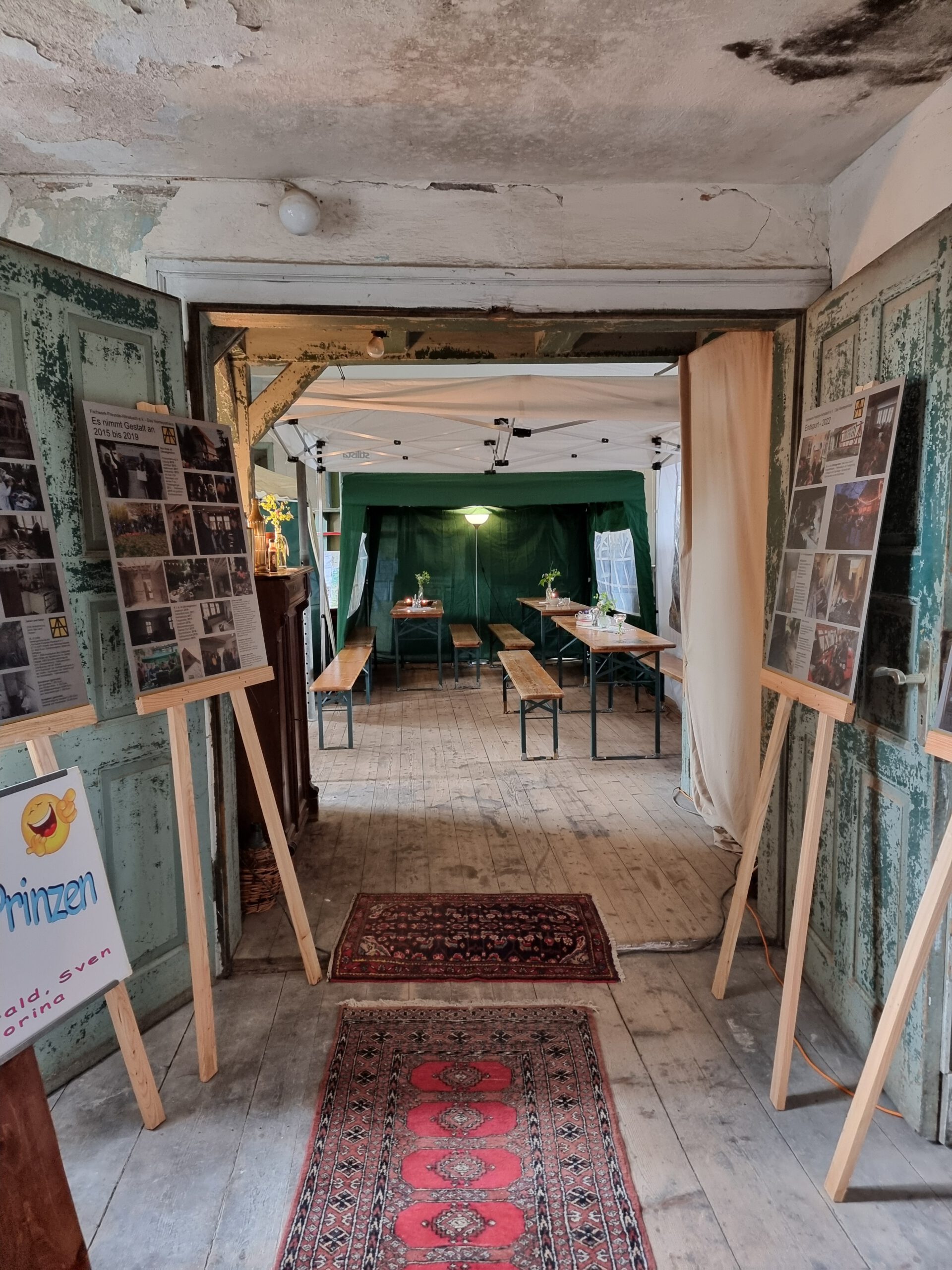 HNA Rotenburg/Bebra 10.06.2025 – Hönebacher Pfingstgottesdienst unter Gartenzelten im alten Saal